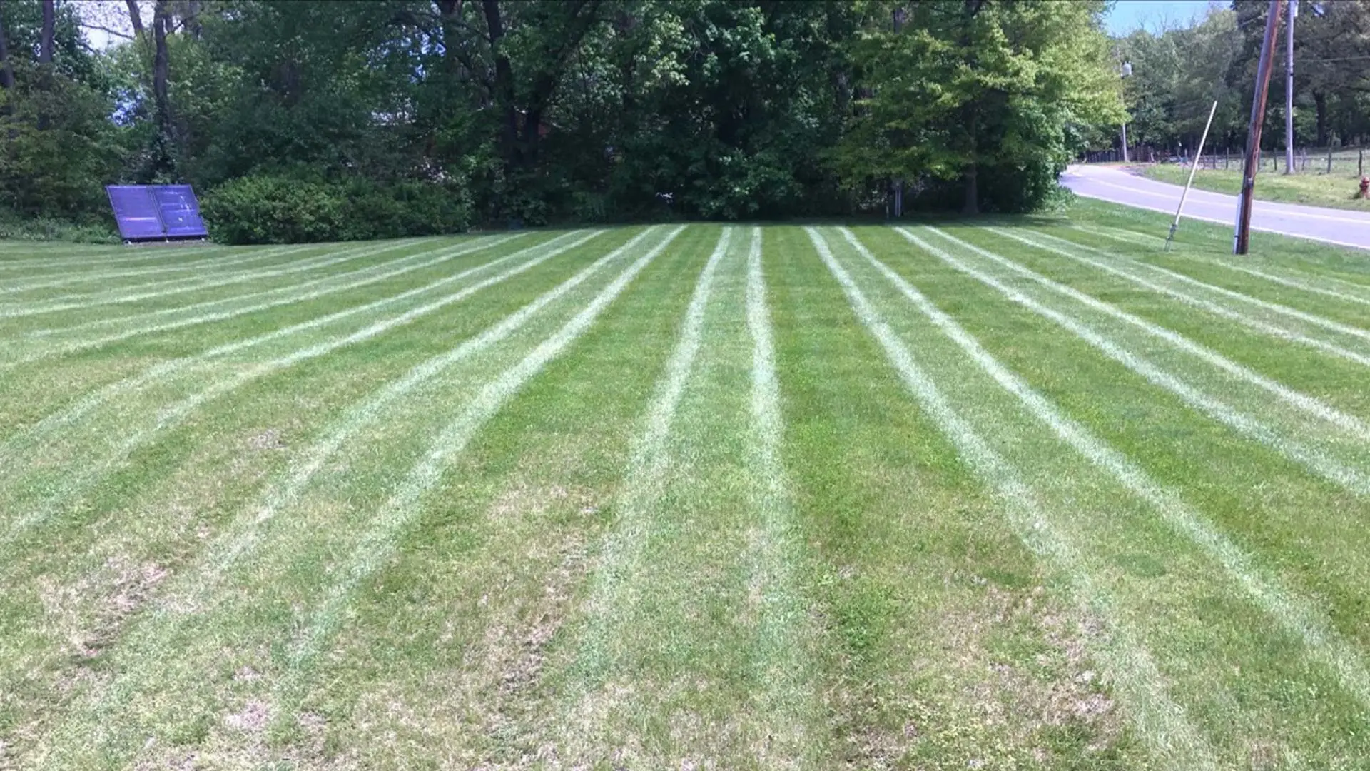 A large rural property in Hyde Park, NY that we mow on a regular basis.
